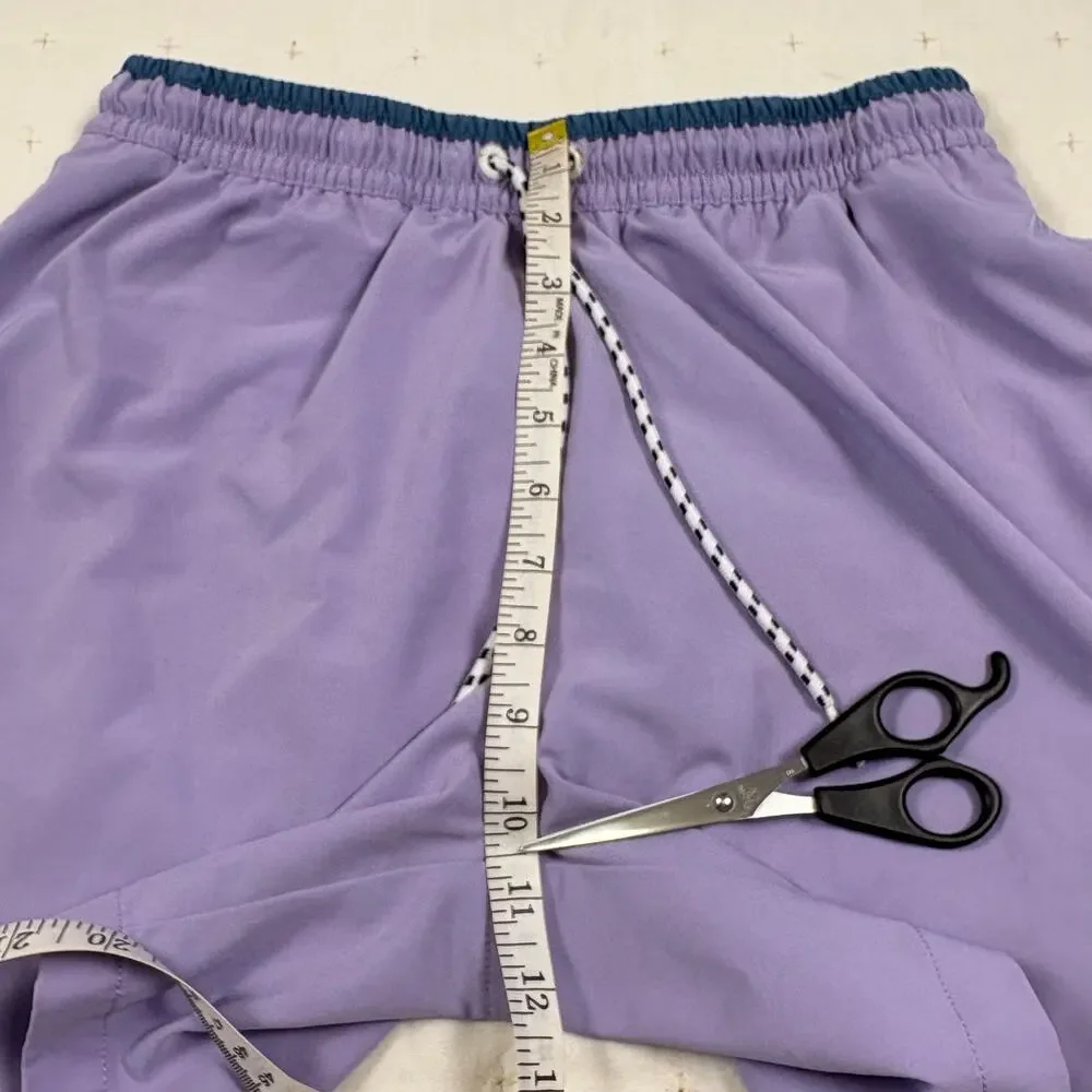 Chubbies Classic Swim Trunks Men's S Lavender Preppy Beach Pool Summer